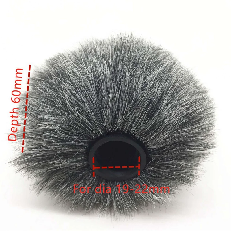 BTLIFE-2X Profesjonalna Osłona Przeciwwietrzna Zewnętrzna do Mikrofonów RODE MINI NT6 NT5 NT55 Video Mic