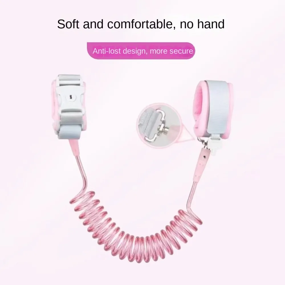 Upgraded Children's loss prevention bracelet;Key lock with anti release rope;Children's anti loss traction rope when going out