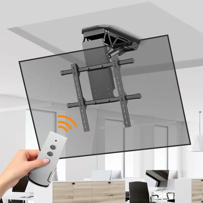 

50/65/75/86 inch TV wall flip, electric lift intelligent remote control