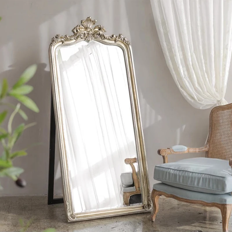 

Vanity Decorative Mirrors Luxury Bedroom Quality Korean Full Length Standing Decorative Mirrors Indoor Specchio Salon Decoration