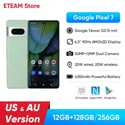 Google-teléfono inteligente Pixel 7, dispositivo con Android 13, cámara Dual de 64MP, G2, Octa Core, 6,1 pulgadas, original, nuevo