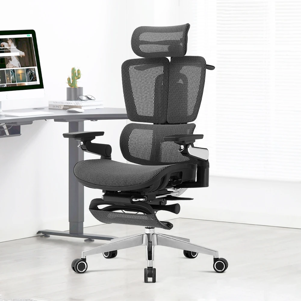 

Luxury Design High-end Modern Full Mesh Ergonomic Office Chair Luxury Executive Computer Desk Chair for Office Sillas De Oficina