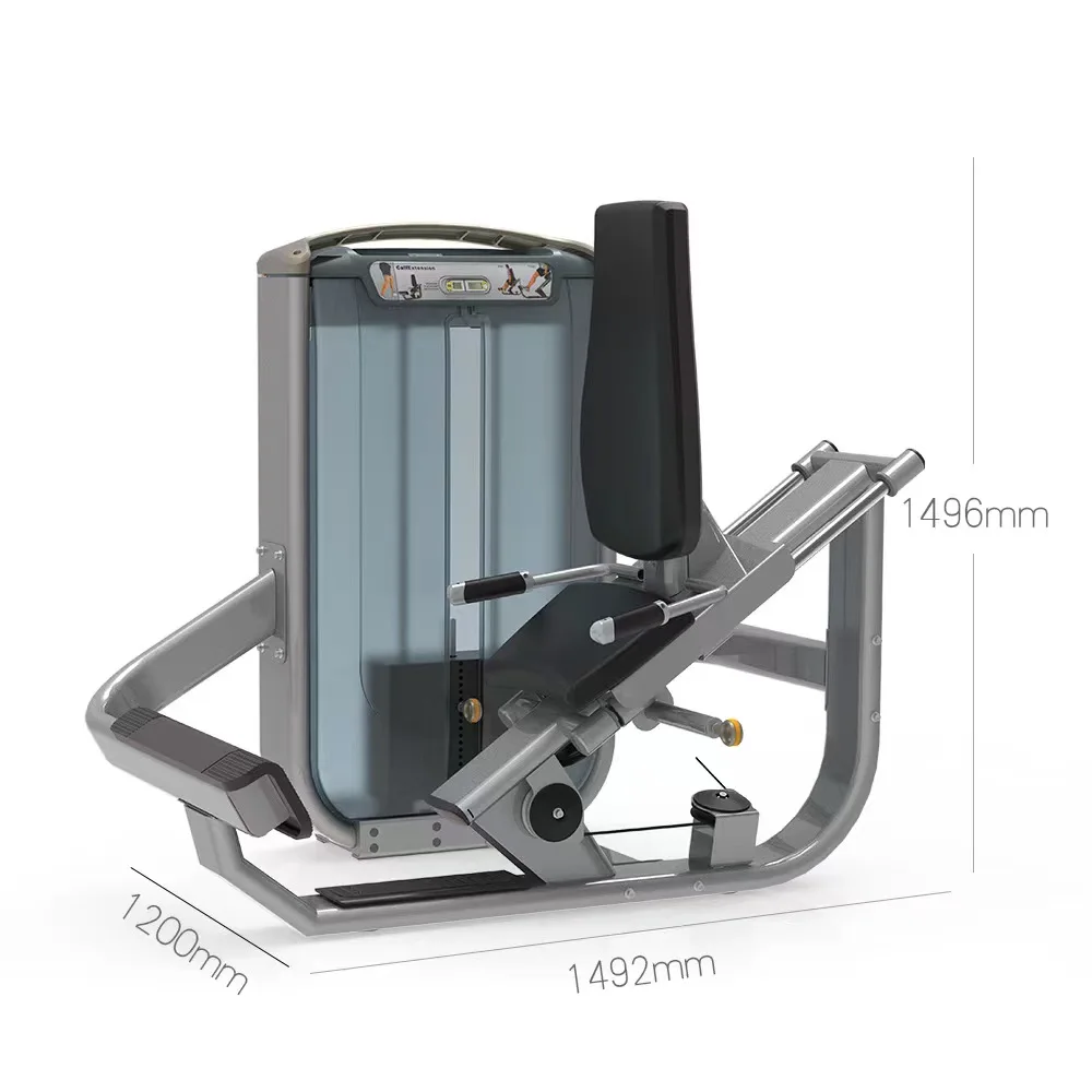 Precision Gym Fitness Equipment Effective Arm Strength Training Triceps Press Machine Simple Pin Load Selection for Building Arm