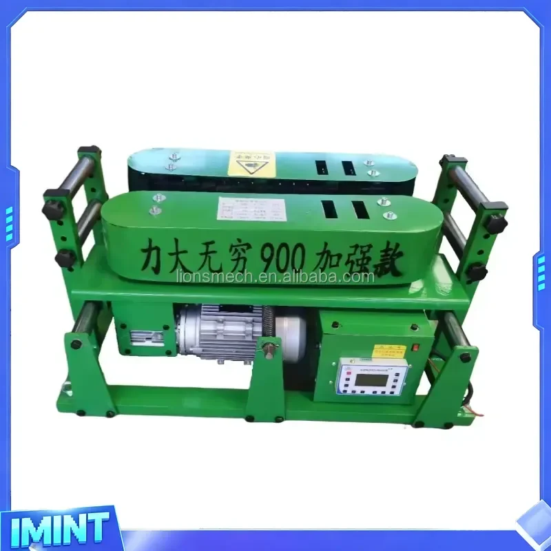 Factory Direct Strong Bridge Laying Crawler Cable Conveyor with Motor 380V 2.5T Traction Force for Underground Cable Hauling