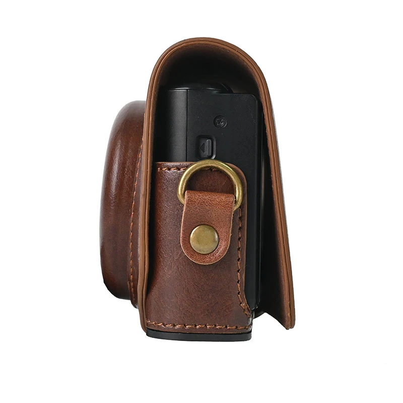 Portable PU Leather case Camera Bag Cover for Canon SX740 SX740HS SX720HS SX720 SX730HS SX730 pouch With Shoulder Strap