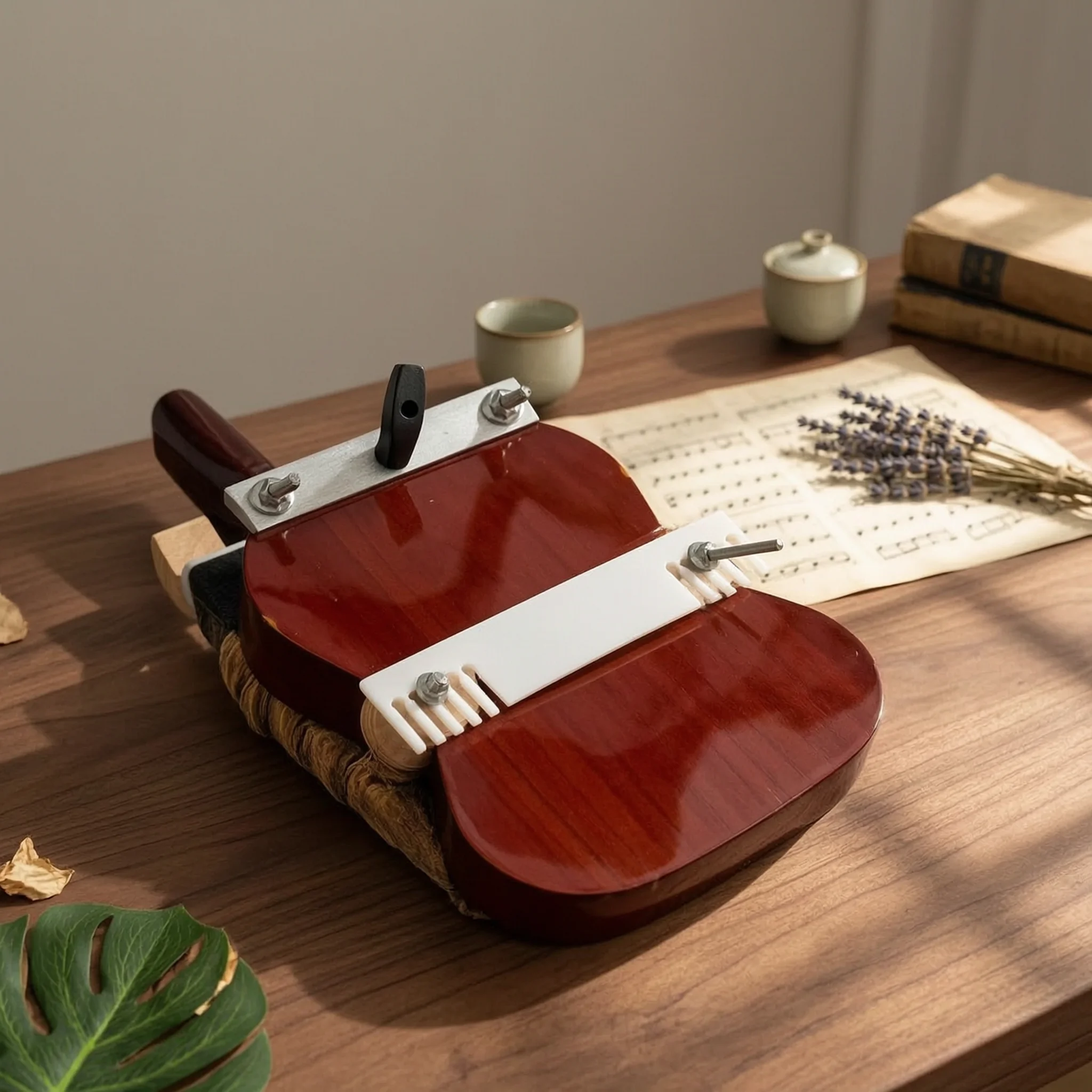 Guitar Neck Removal Jig Adjustable Neck Reset Jig Wooden Padded for Luthiers, Workshop