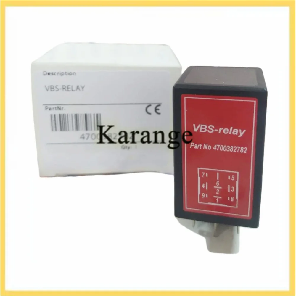 New 1pcs VBS Relay Replacement for Dynapac Roller CA152 CA251 CC102 CC232 CC412 CC422 CC722 CC900 382782 4700382782 370233