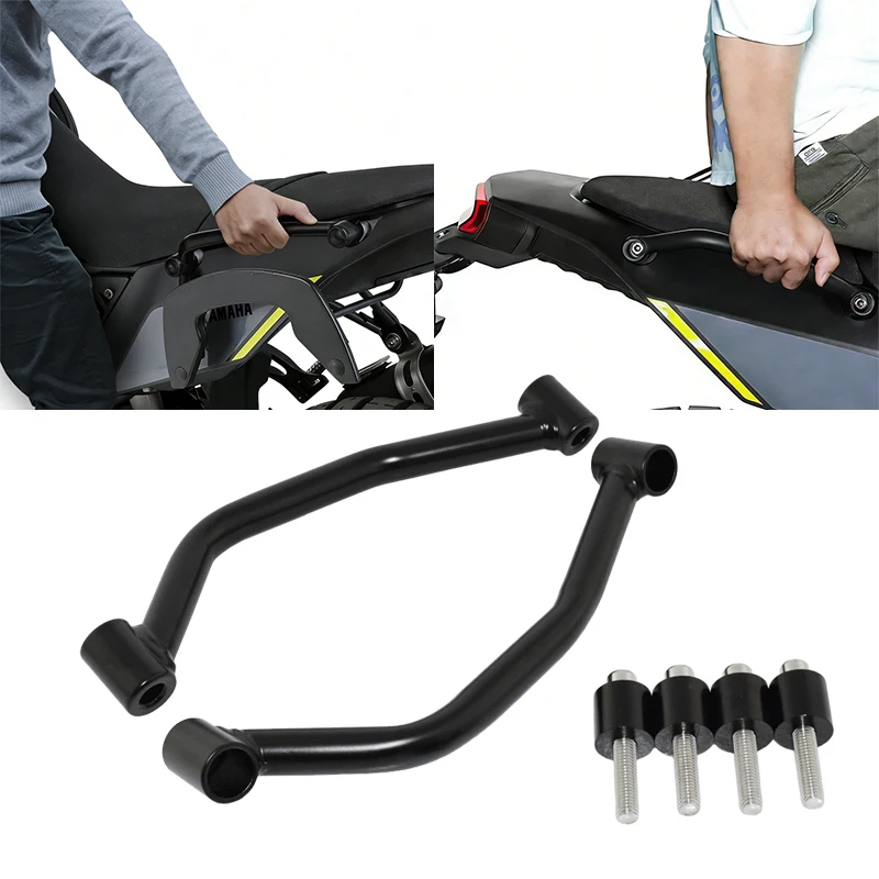 

Motorcycle Rear Passenger Grab Handle Bar Rear Seat Armrest Safety Handrail For YAMAHA TENERE 700 XT700Z T700