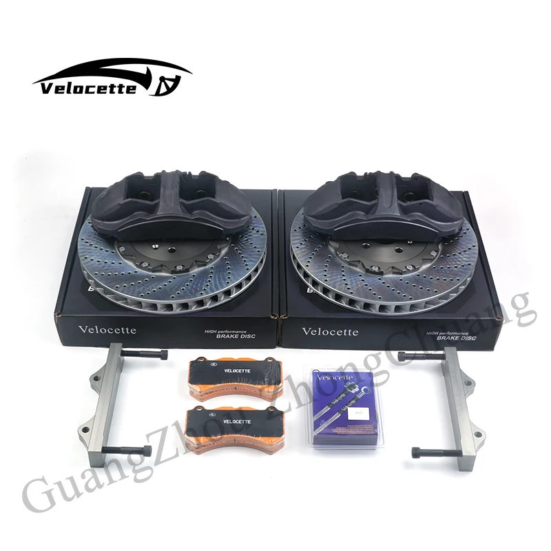 

Big Brake Caliper Kit GT350 Caliper 6 Pistons Car Brake 380mm Rotor Front 19 Inch Wheels Caliper System for toyota honda civic