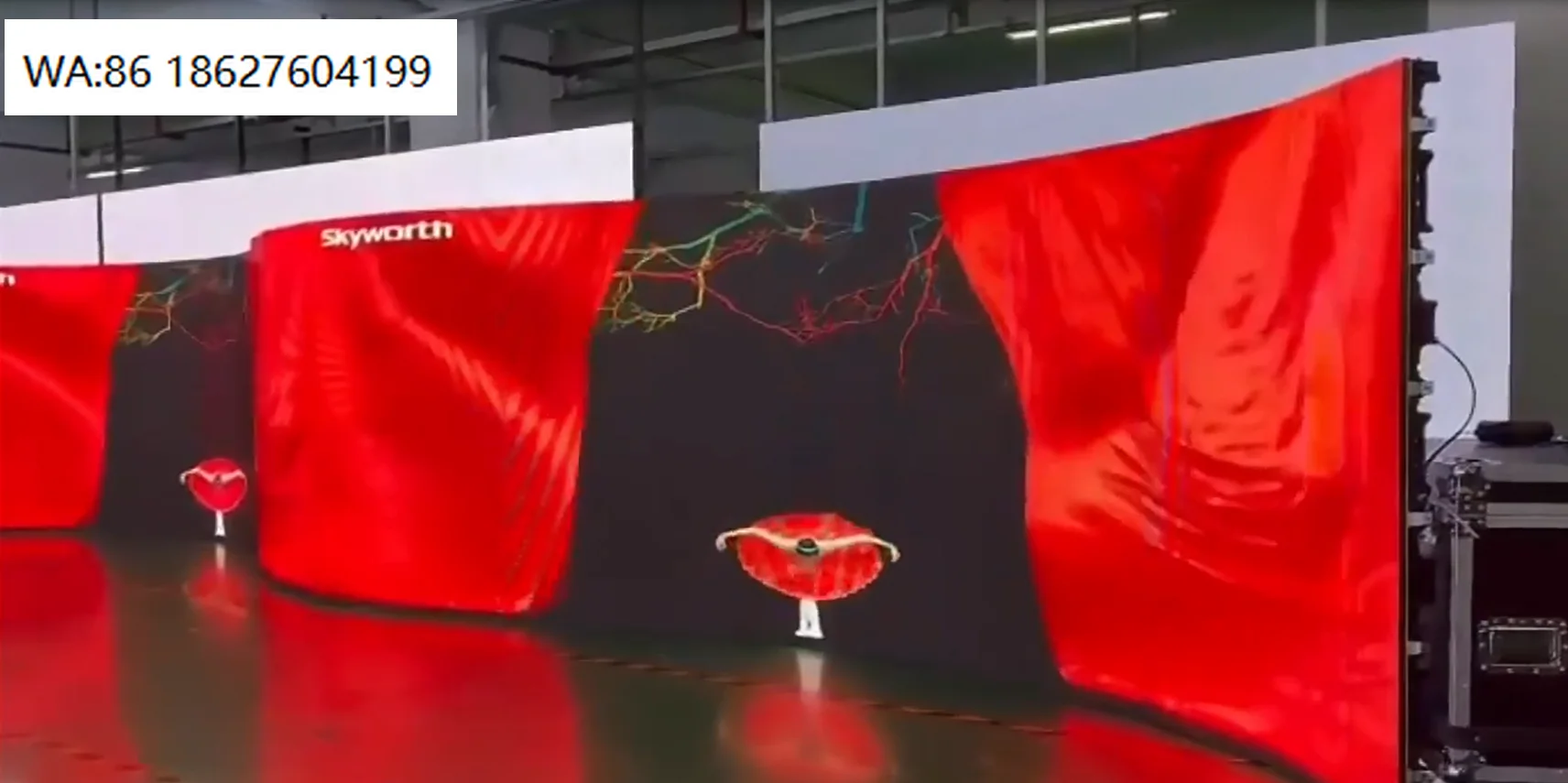 

LED SignageP3.91mm Nova Star Screen Board Outdoor P3.91 Rental Display Screen 500x500mm Curved Display Screen