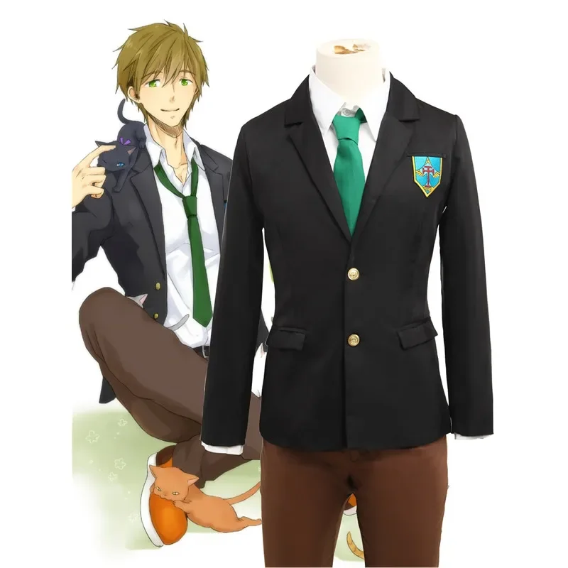 ! Iwatobi Swim Club Haruka Nanase Tachibana Makotos Unisex School Uniforms Cosplay Costume