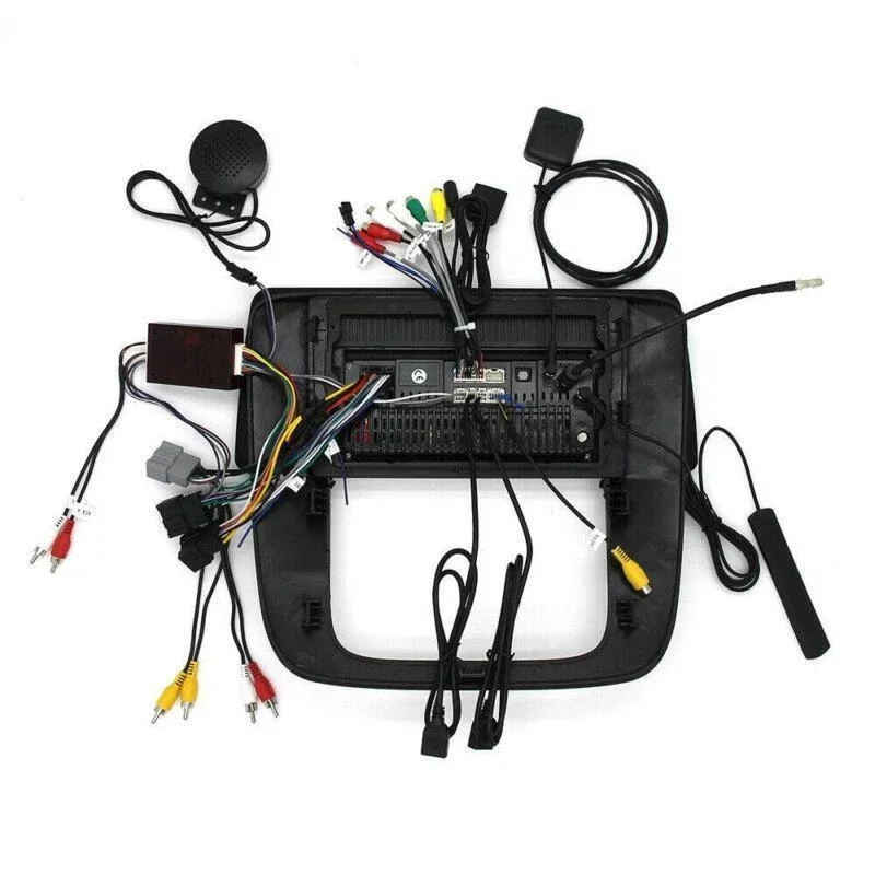 12.3 "شاشة تعمل باللمس أندرويد السيارات Carplay نظام تحديد المواقع والملاحة لجي إم سي سي سييرا 2007-2013 راديو السيارة مشغل وسائط متعددة رئيس وحدة DSP 4G LTE #6