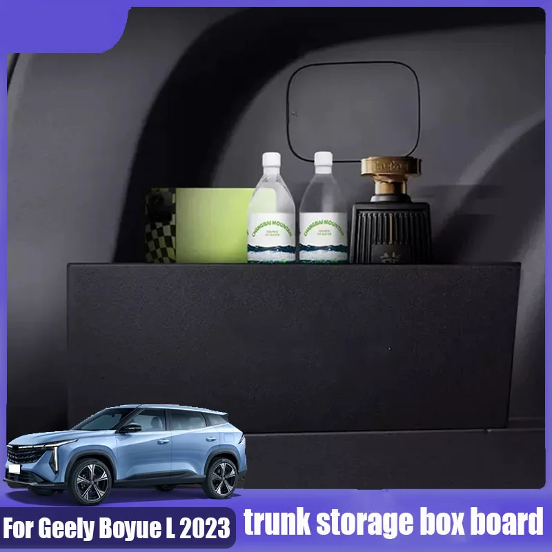 Rear trunk storage panel supplies decoration rear trunk storage partition for Geely Boyue L 2023