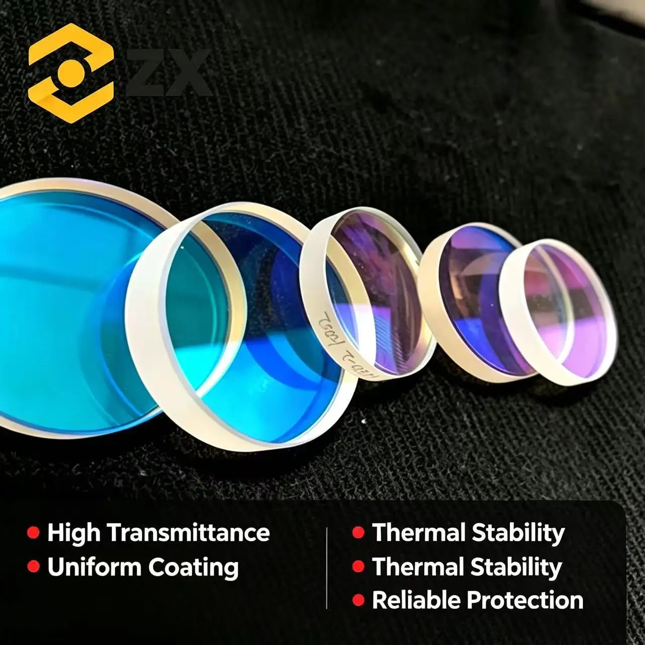 High Power Resistant Laser Protective Window Quartz Lens Anti-splash Double Coating for Laser Welding Machine D18-30 2pcs