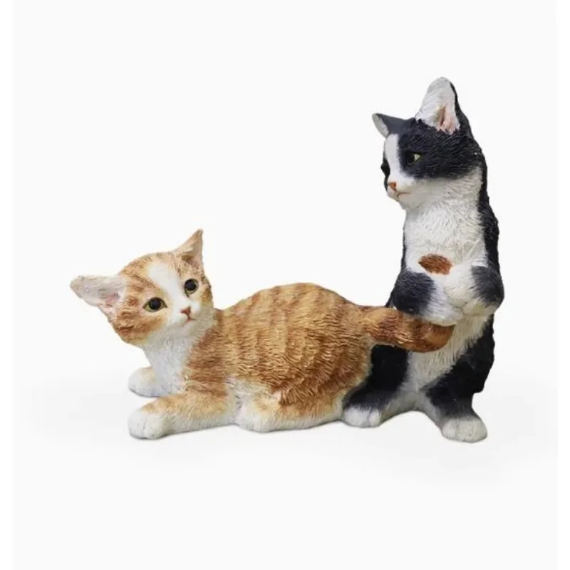 1/6 Scale แมวจีนรุ่นน่ารักเครื่องประดับเดสก์ท็อปตกแต่ง MINI PET Cat รุ่นตัวเลขการกระทําของเล่น