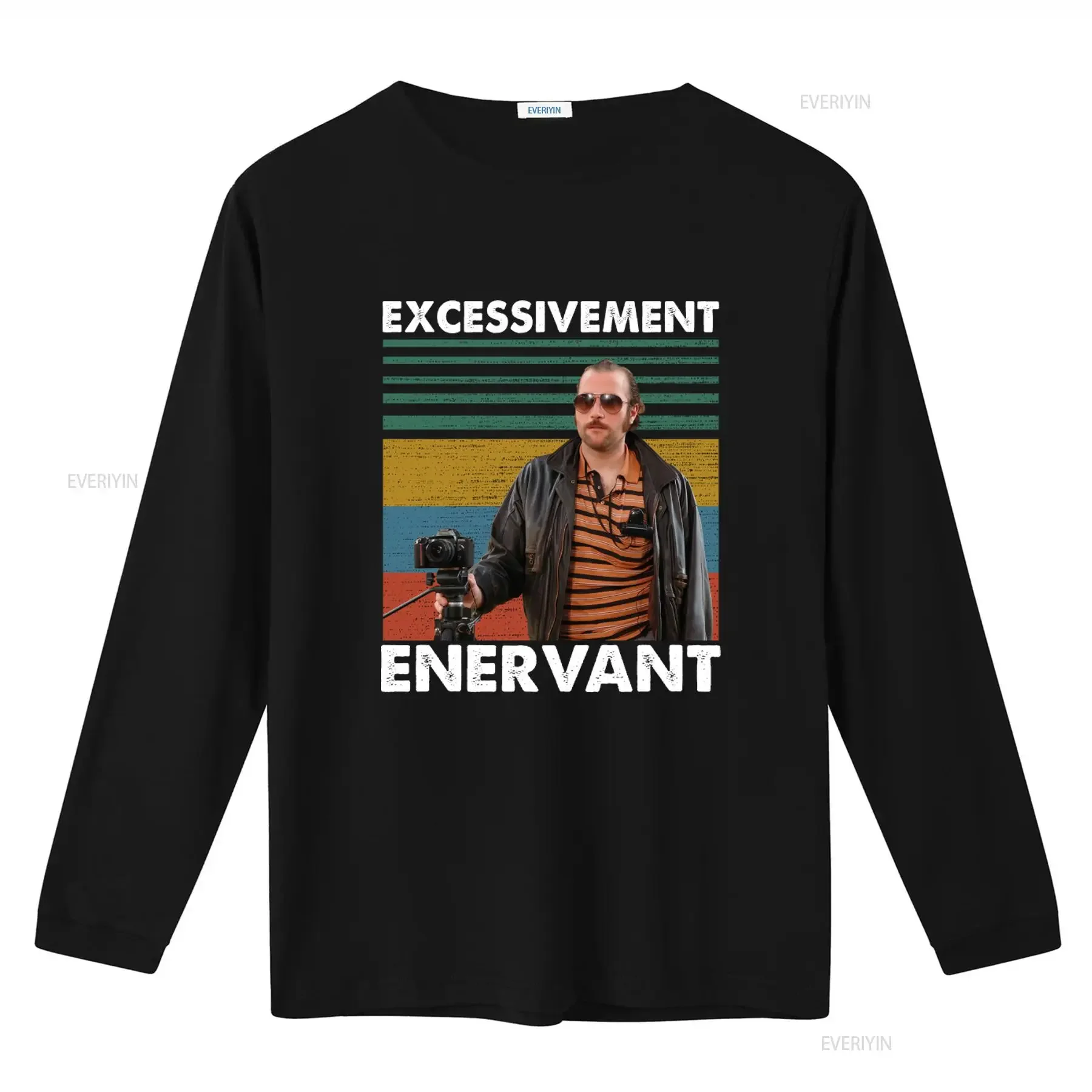 Dikkenek Excessivement Enervant Vintage T Shirt Comedy Movie Jean Claude Quote for Humor Lovers vintage Washed Casual Stylish