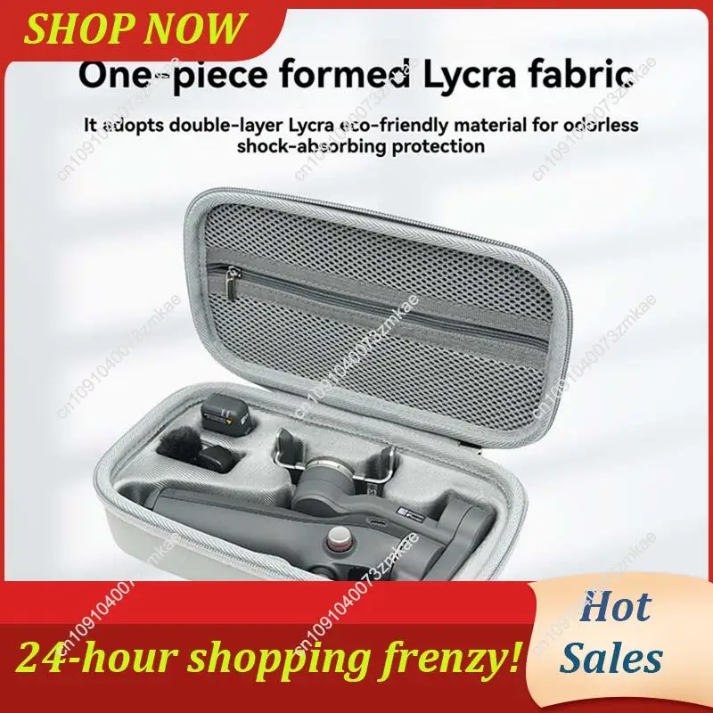 Daily Sale Protective Travel Case Bag With Mesh Pocket Sponge Padding For DJI For Osmo Mobile 7 Pro/7 OM 7P Gimbal Stabilizer