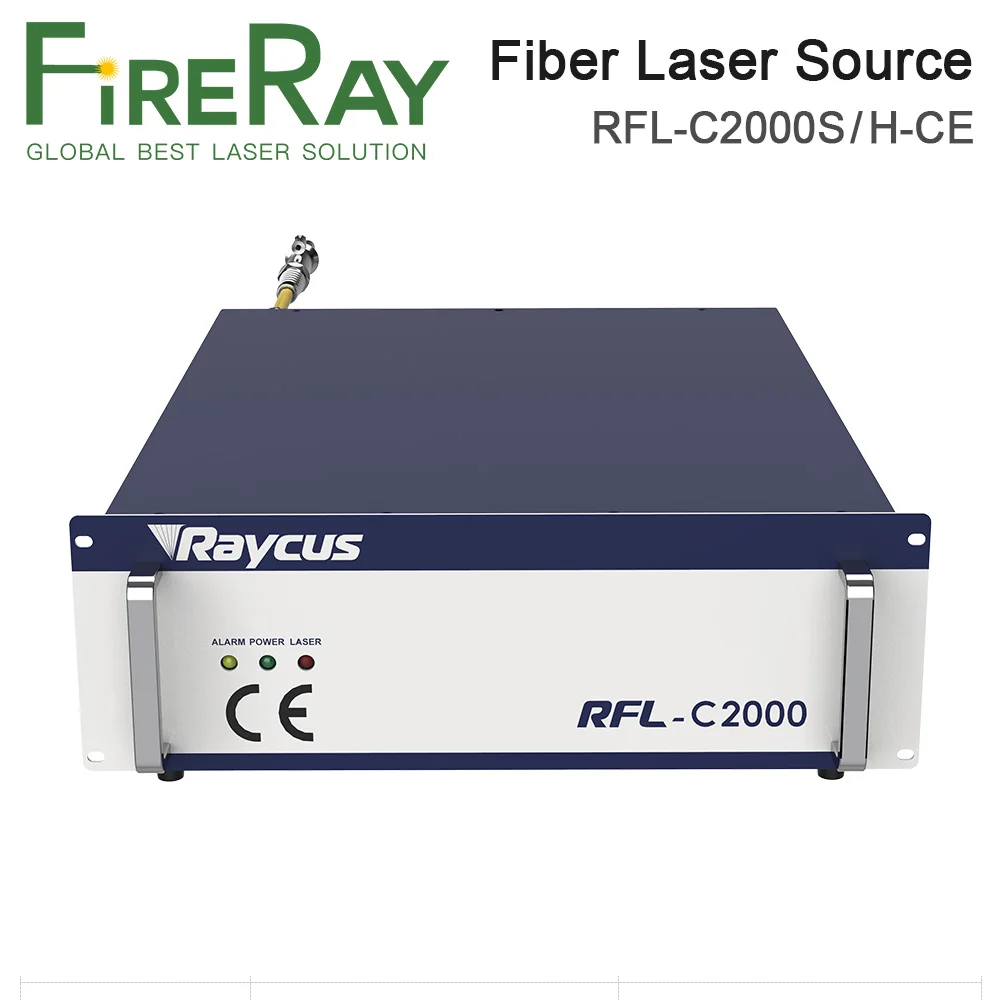 FireRay Raycus Global-Series RFL-C2000S-CE / RFL-C2000H-CE 2000W Fiber Laser Source for Fiber Laser Cutting and Welding Machine
