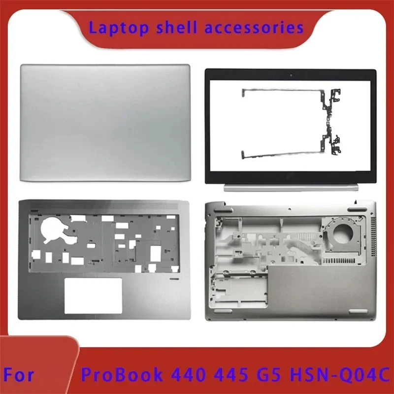 Suitable for Probook 440 445 446 G5 HSN-Q08C laptop LCD screen top cover, screen frame, palm rest bottom shell ABCD Cover Hinge