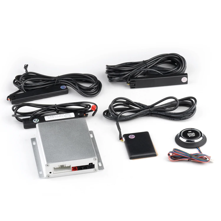Car Remote Engine Start Stop Universal PKE Push Button Passive Keyless Entry Remote Engine Start Stop