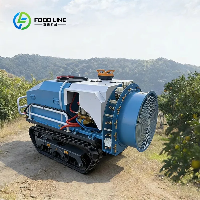 customized crawler mist blower sprayer with remote control for orchard and farm use bulk order discount