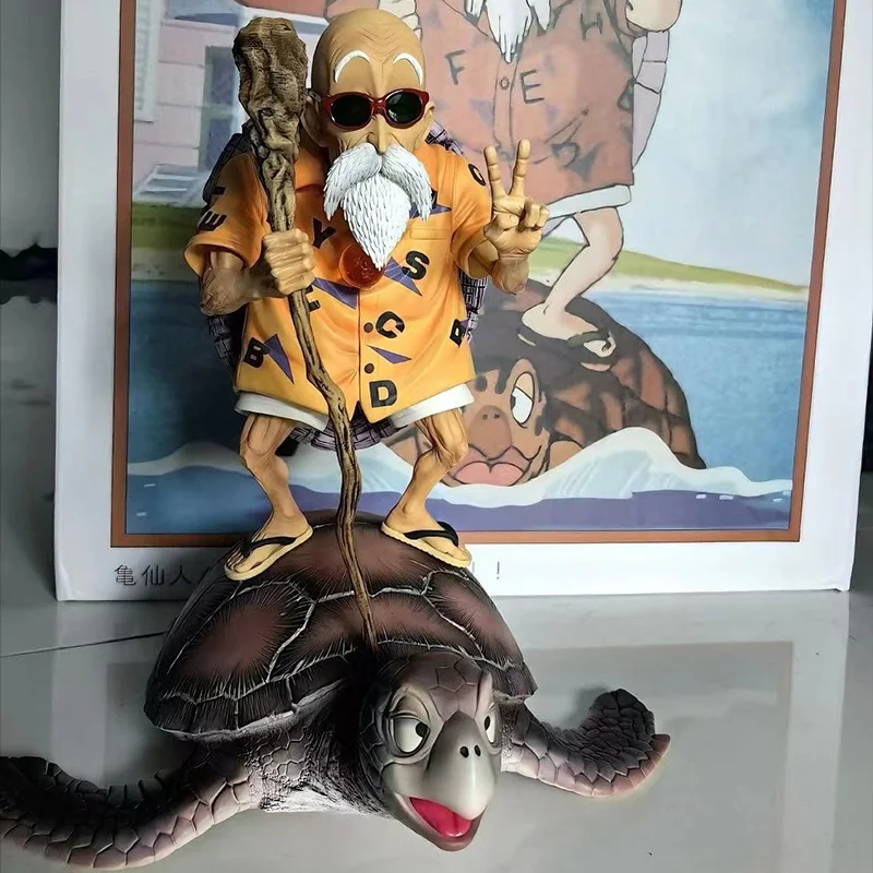 

Dragon Ball Kame Sennin Master Roshi Anime Action Figure 23cm PVC Collectible Model Toy Gift for Fans of Action Figures