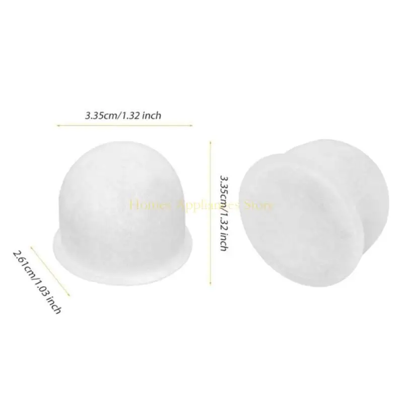 D0AB Pack из 6 практических фильтров для фильтров для кофейня для кофемашины, подходящих для кофейных машин WGCM100S WGCM110S