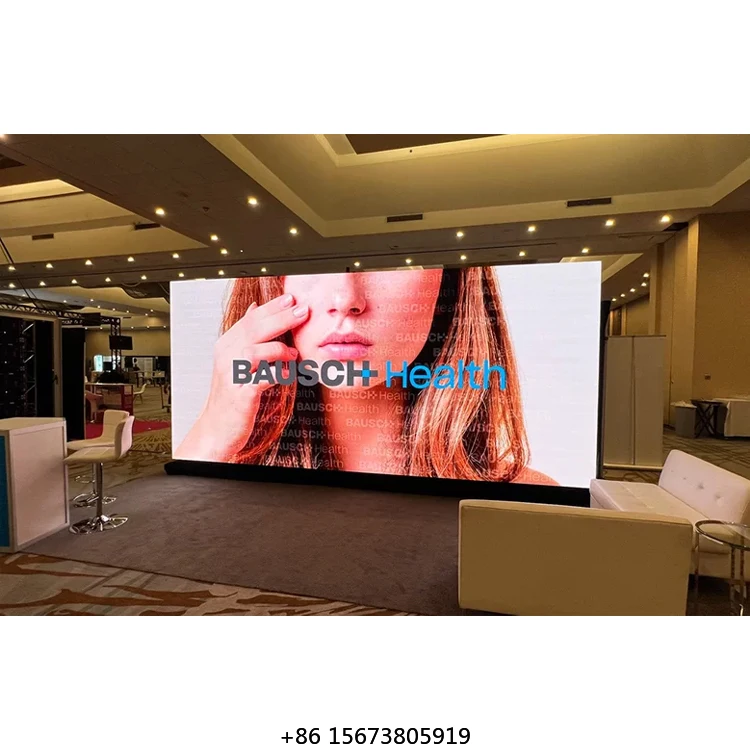 

Curved Portable Stage Rental Slim Led Display Screen Stage Background Led Video Wall Rental Hanging Curved Led Display