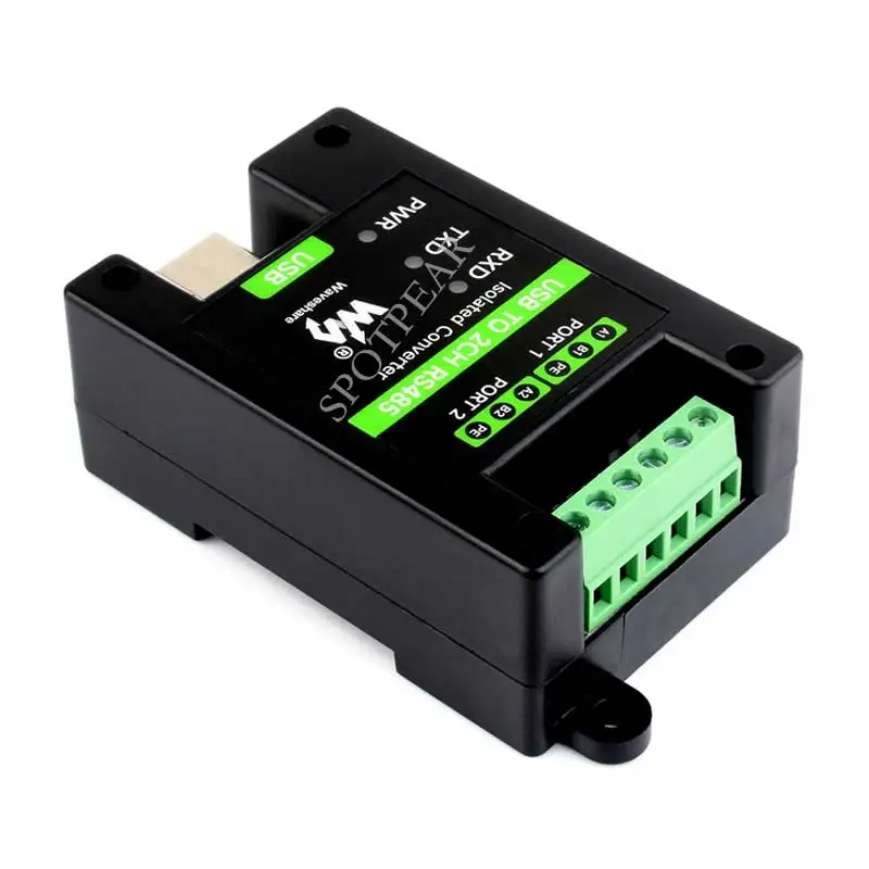 Industrial USB TO RS485 2CH Converter FT2232HL Grade Isolated Converter