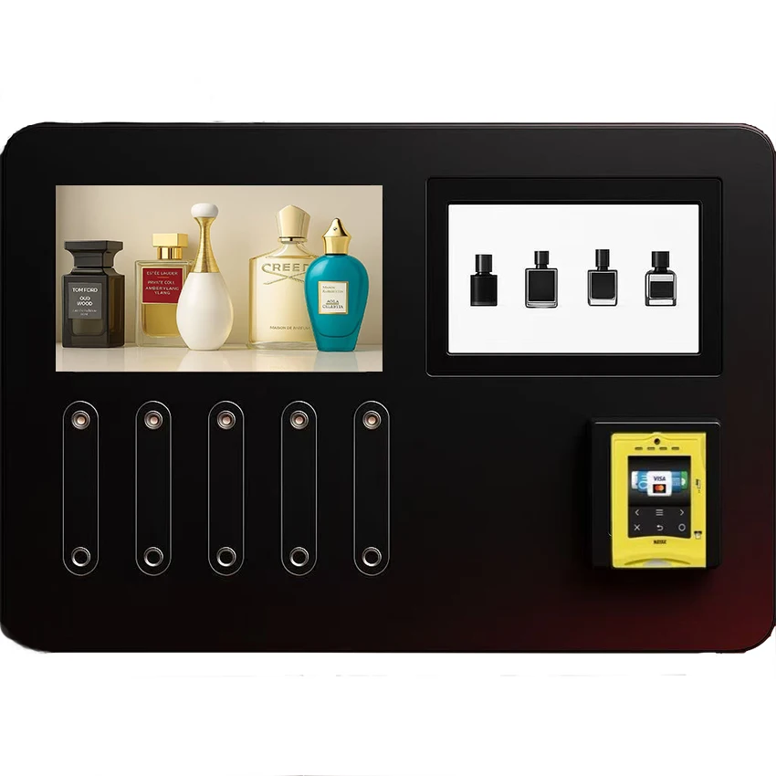 Wall Mounted Refilling Perfume Vending Machines 10.1