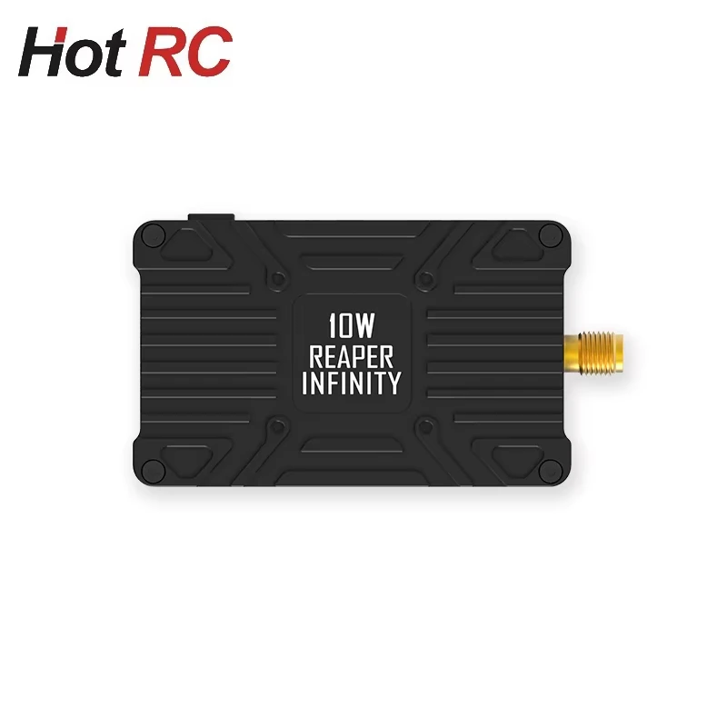 FOXEER Reaper Infinity 4.9G-6G 80CH 10W VTX umschaltbarer Sender Eingebautes Mikrofon Wärmeableitungsstruktur für RC-Drohnen