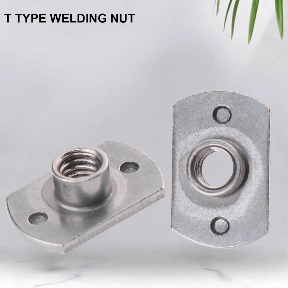 Square Tee Nut Fastener Metric Nuts Weldable Threaded Insert Machined Fasteners