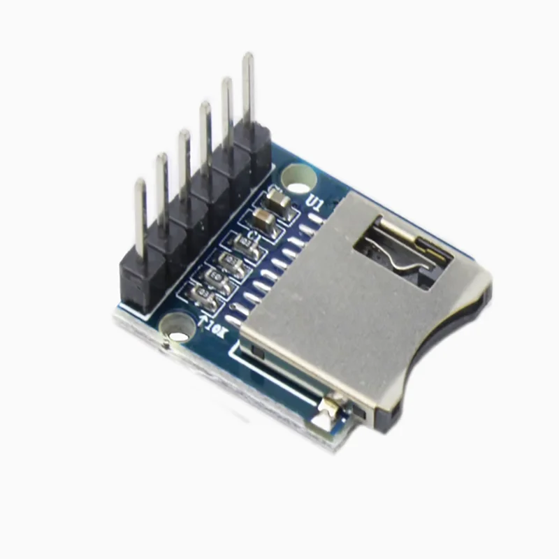 1 Uds 3,3 V Mini módulo de tarjeta Micro SD Mini lector de tarjetas TF adaptador de tarjeta Micro SD placa de circuito