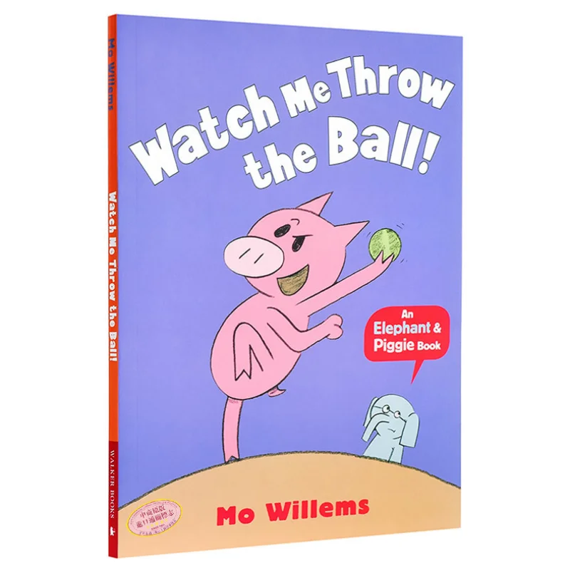 

Elephant Piggie Watch Me Throw The Ball Mo Willems Walker UK 9781406348279 Book