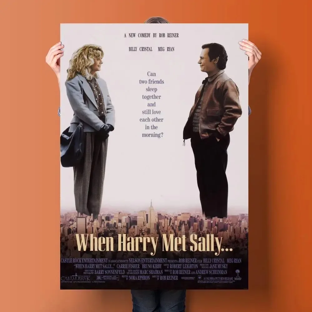 when harry met sally Poster Decorative Painting Canvas Poster Wall Art Living Room Posters Bedroom Painting