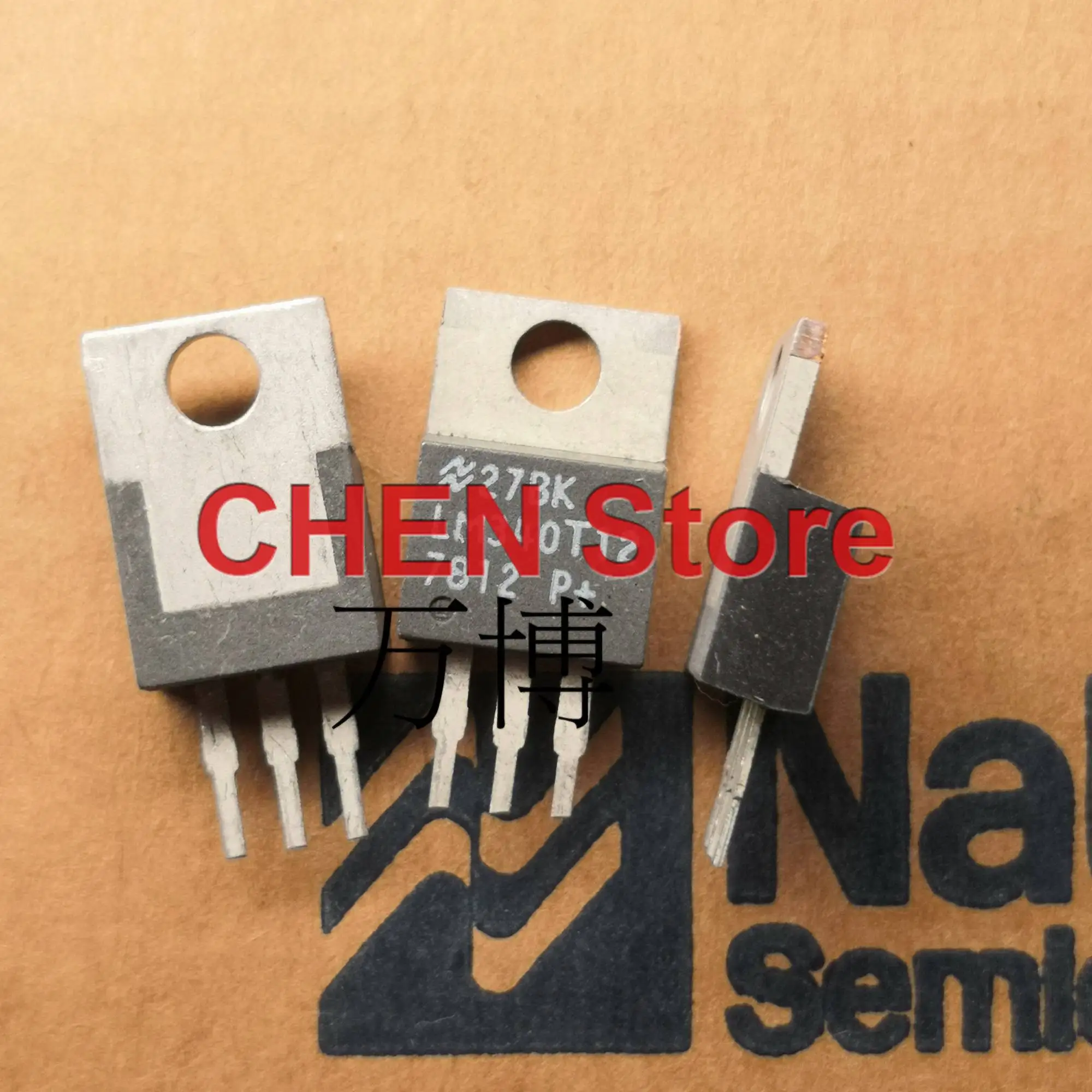 

10PCS NEW Original NSC LM7812 12V Double wave marker Short foot thick copper substrate 7812