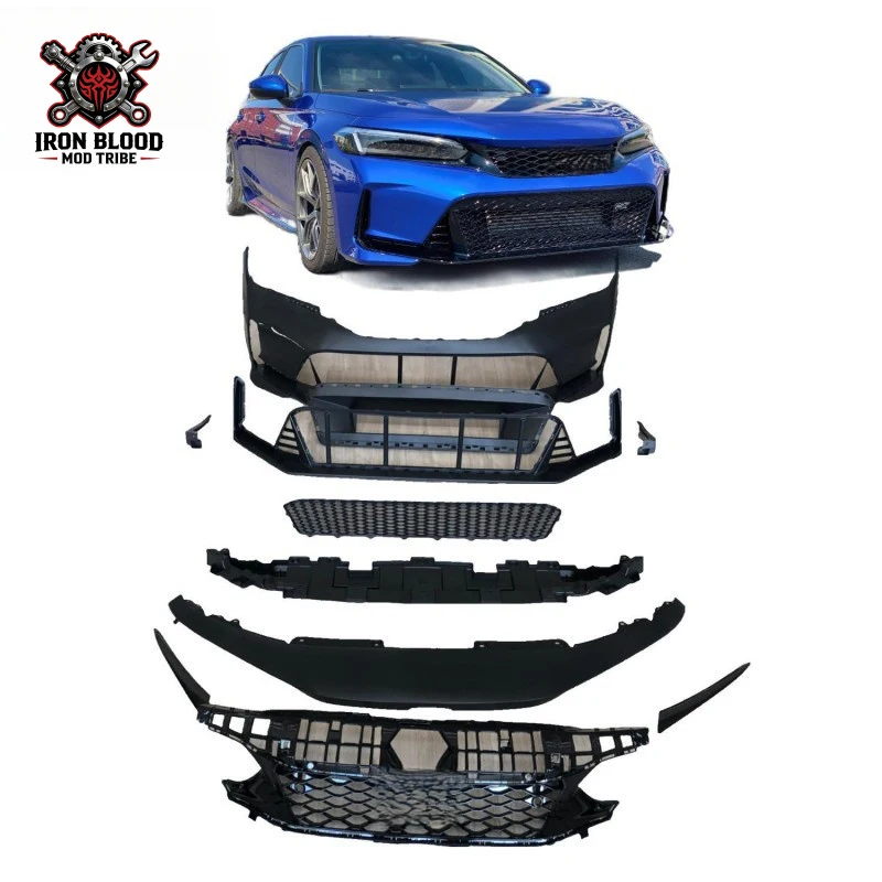 Suitable for Honda Civic TR model modification full body kit 2022+ plastic bumper