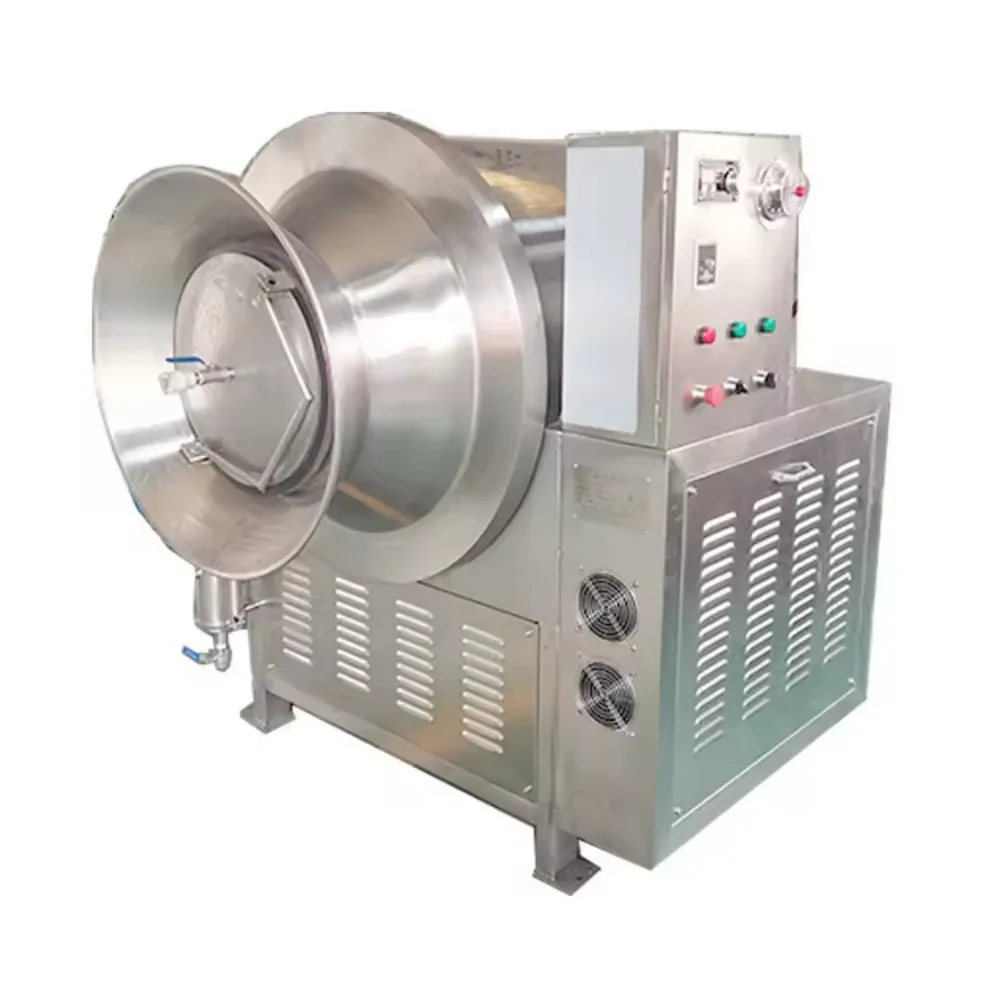 Large Capacity Smart Automatic Rice Frying Machine - Kitchen & Industrial Cooking Drum, Commercial Cooking Equipment