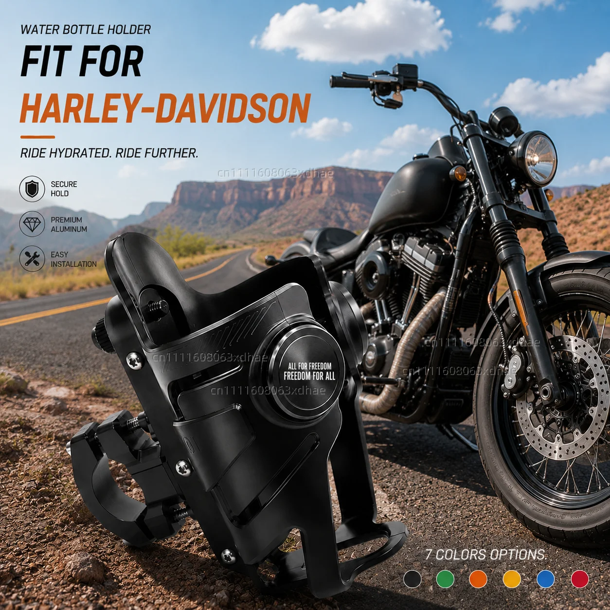 Motorcycle Water Bottle Holder For Harley-Davidson PAN AMERICA 1250 S Coffee Beverage Tea Cup Support Modification Accessories