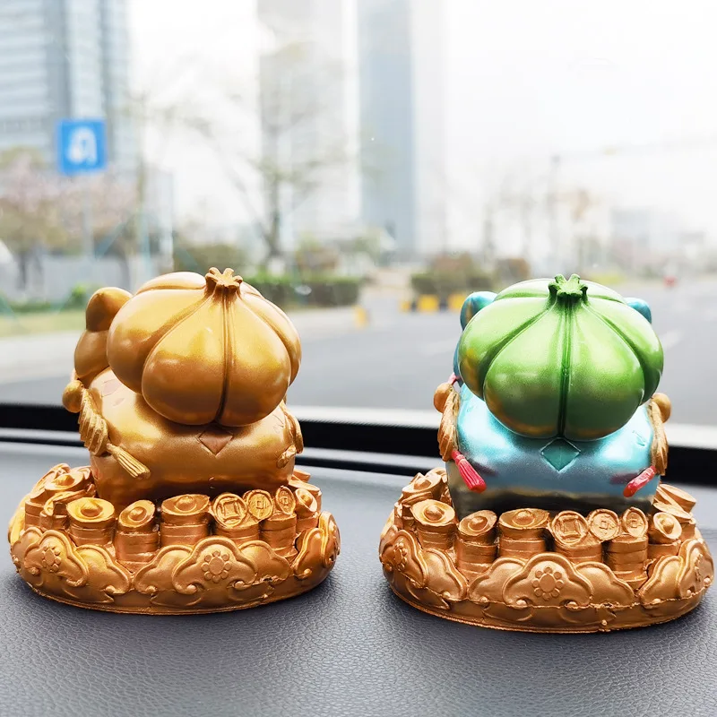 Anime   Pokemon   Goldenes Bulbasaur   Figurenmodell   Dekorationen   Desktop-Ornamente   Spielzeugpuppen   PVC   Automobil-Ornamente   Umgebung   Geschenk