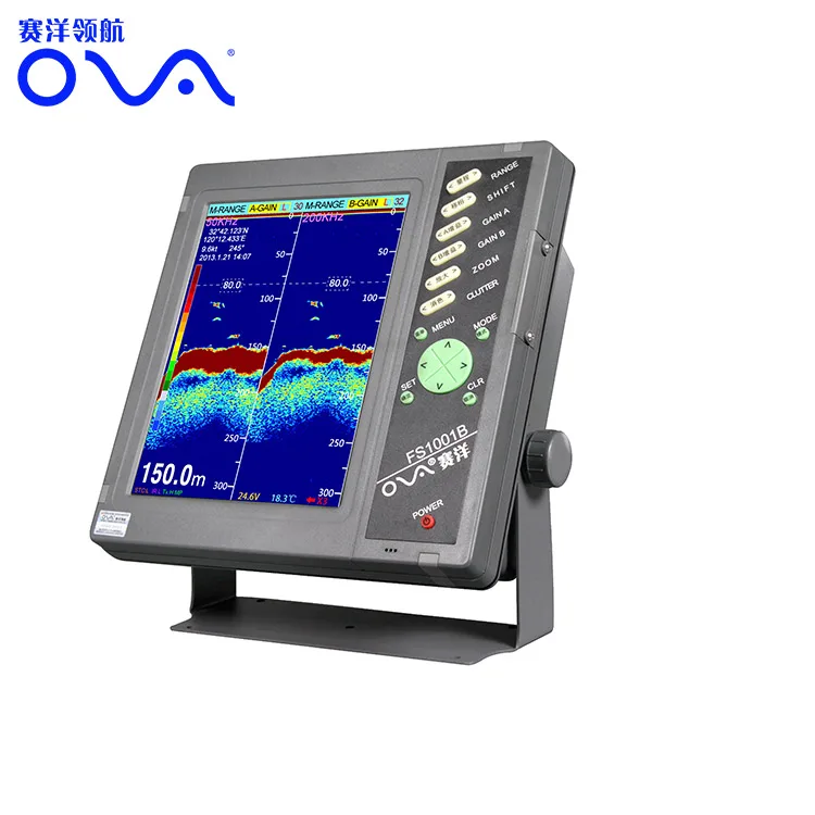 

Fishing vessel equipment marine electronics Sonar sea water fishfinder