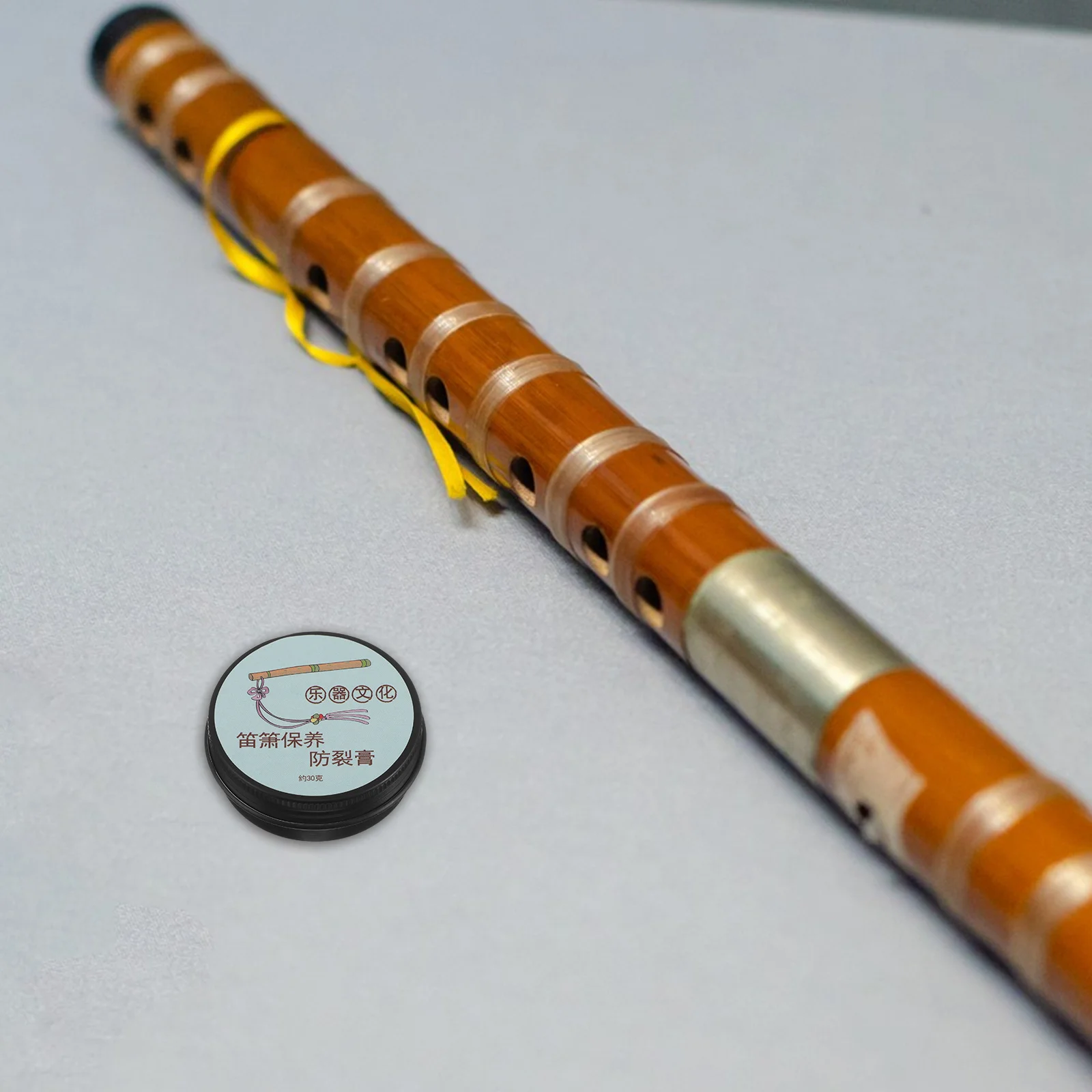 

30g Bamboo Flute Moisturizing Care Cream Anti-Cracking Universal Instrument Maintenance Cream for Chinese Flutes