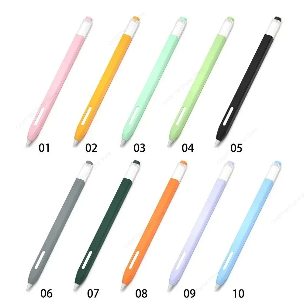 

For Apple Pencil 2 Case Silicone Protective Cover Pouch 2nd Generation iPad Pencil Skin For Apple Pencil Touch Stylus Pen