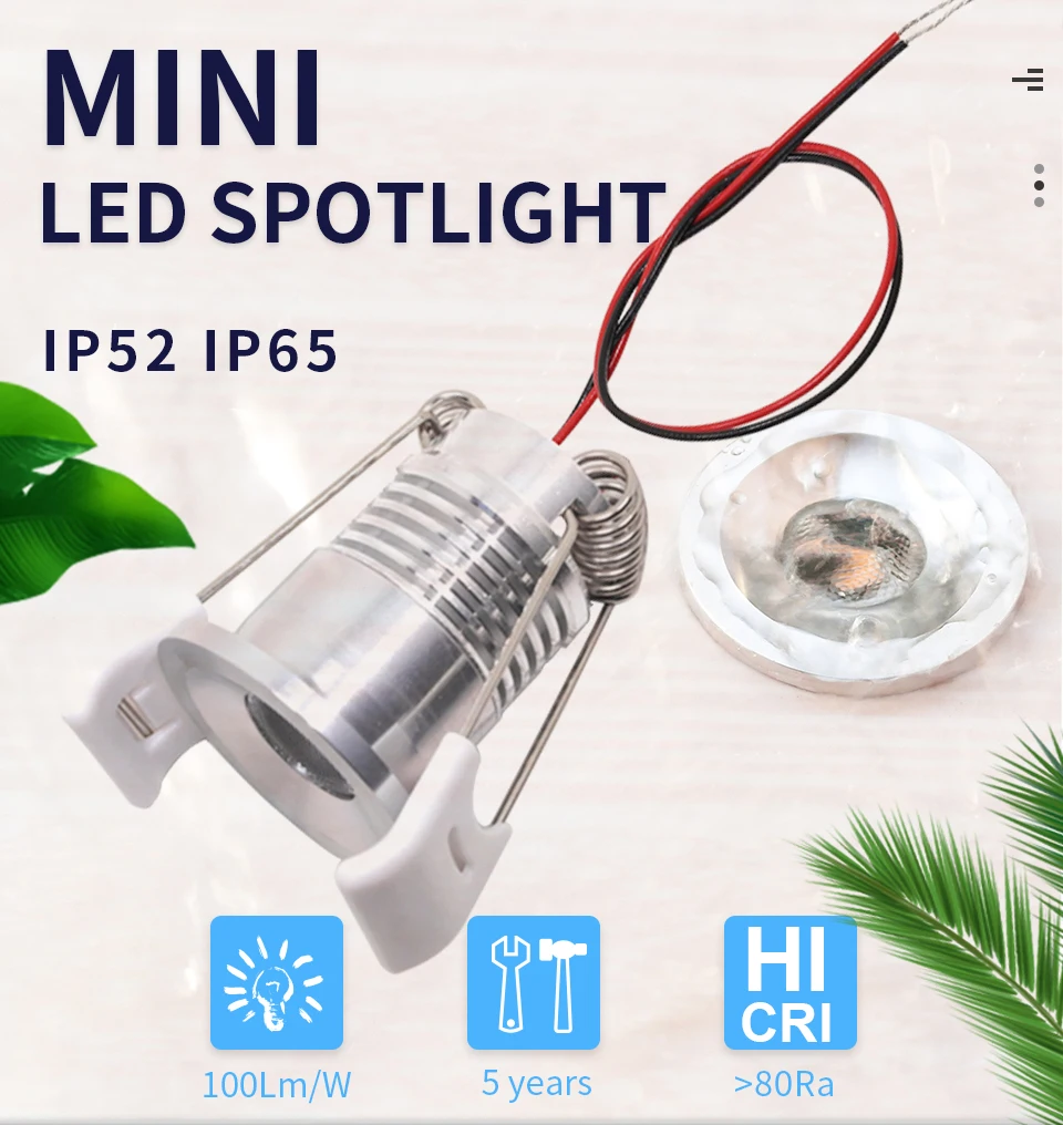 ELSOTE-Suana Mini recesso LED holofotes, caminho impermeável ao ar livre Downlight regulável, RGB RGBW, banheiro KTV banheiro, 3W, 12V