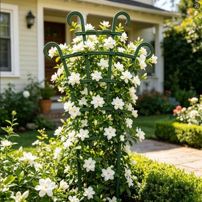 Garden Trellis for Climbing Plants Plant Support Stakes for Potted Ivy Rose Clematis Balcony Garden Trellis Support