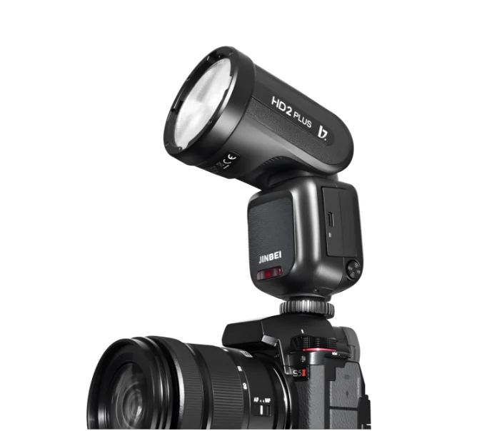 JINBEI HD-2 Plus TTL 1/8000s HSS Portable Speedlite Battery Camera Flash Lights for All Camera Brands Outdoor Shooting