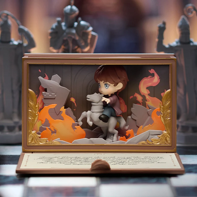 POPMART Harry Potter Hogwarts Biographical Series Blind Box Guess Bag Original Toys Doll Cute Anime Figure Ornaments Gift