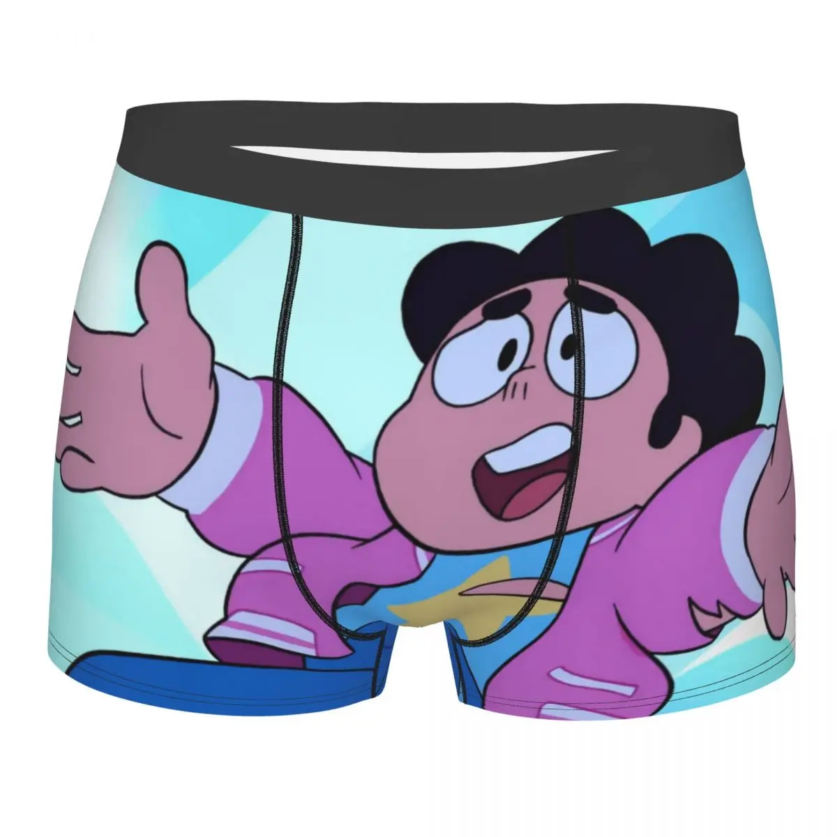 Cute Men Boxer Briefs Underwear Steven Universe Steven Quartz Universe Funny Cartoon Highly Breathable Sexy Shorts Gift Idea