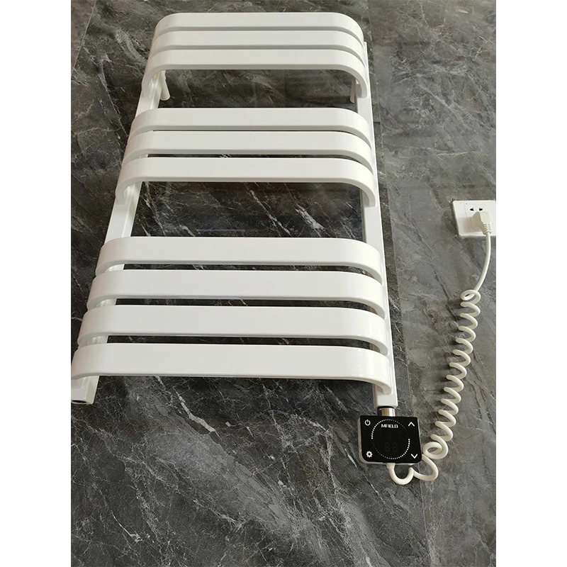 Custom design heater towel rack sales steel towel rack bathroom hot water radiator electric towel rack