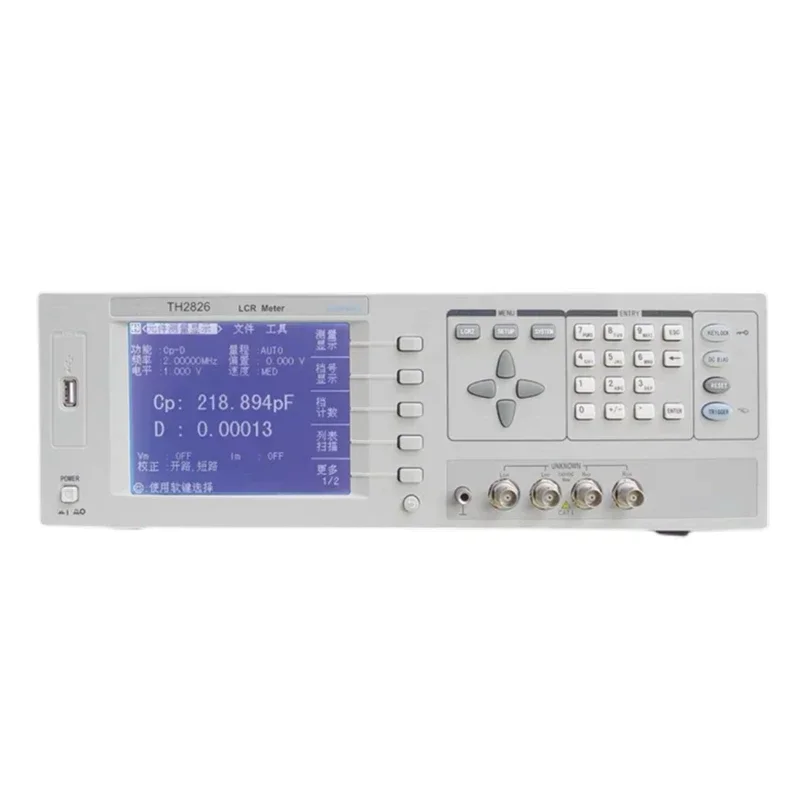 TH2826/TH2826A high frequency LCR digital bridge 20Hz-5MHz desktop